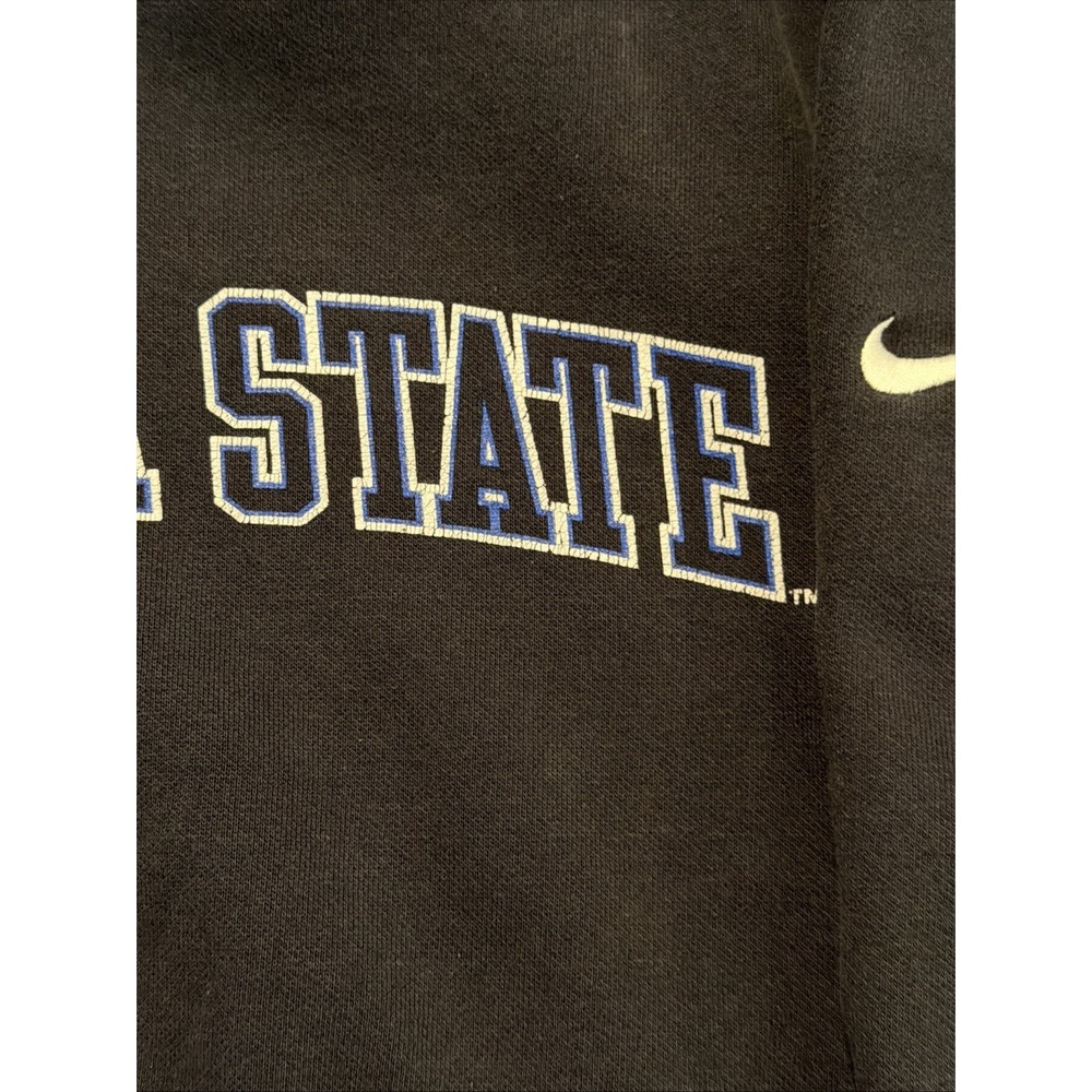 FREDONIA STATE UNIVERSITY BLUE DEVILS NIKE CENTER SWOOSH HOODED SWEATSHIRT S - Picture 3 of 8